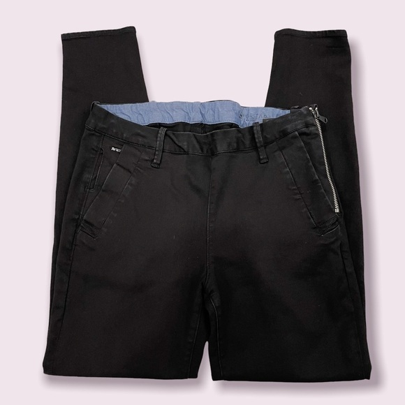 𝅺G-STAR Raw black Bronson mid zip chino pants size 28 - Picture 5 of 11